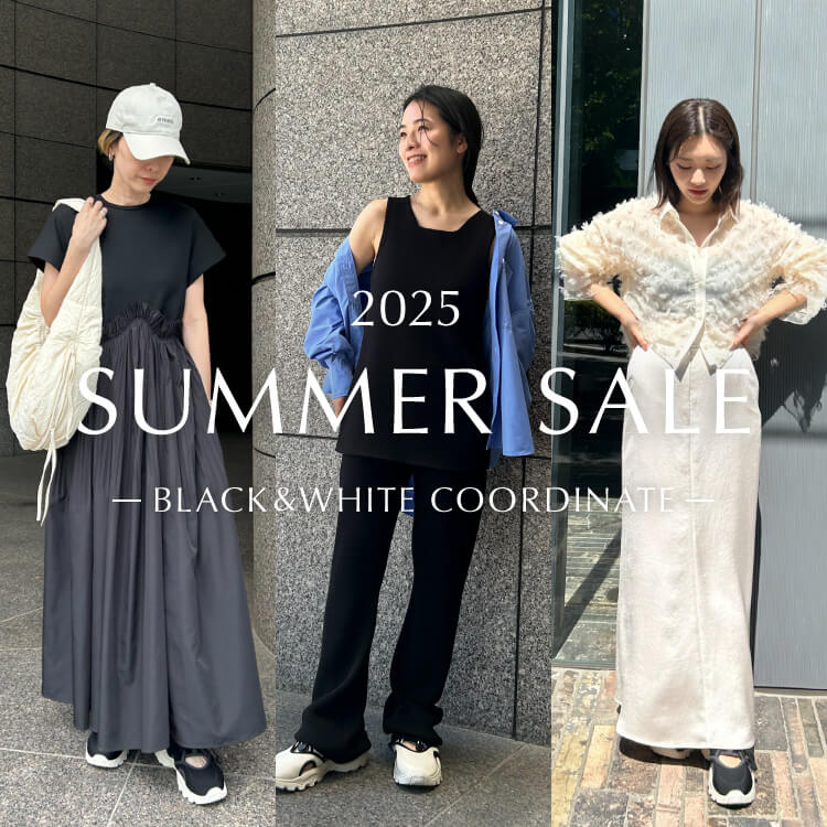 2025 SUMMER SALE BLACK&WHITE COORDINATE