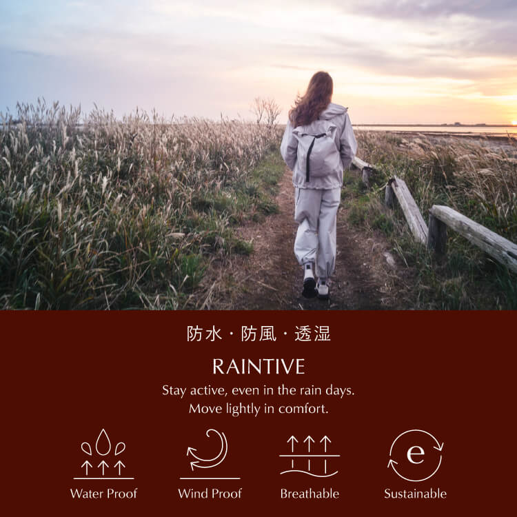 RAINTIVE 防水・防風・透湿