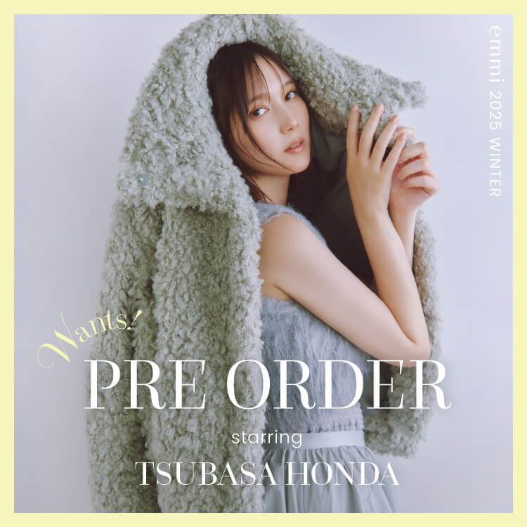 Wants! emmi 2025 Winter pre order Starring TSUBASA HONDA