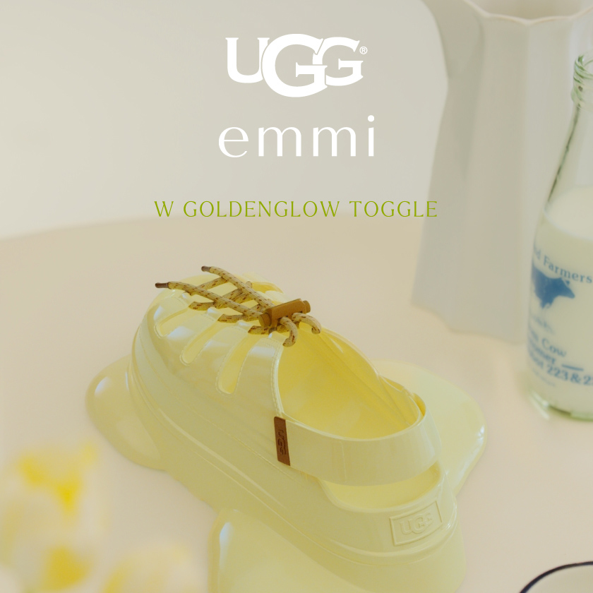 W GOLDENGLOW TOGGLE UGG × emmi