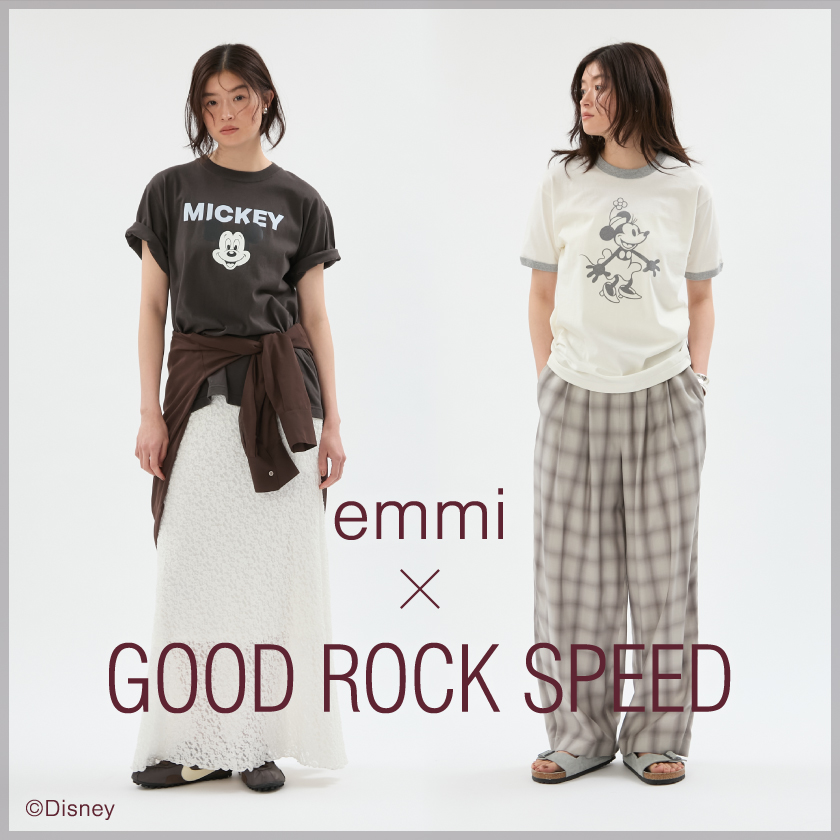 emmi × GOOD ROCK SPEED