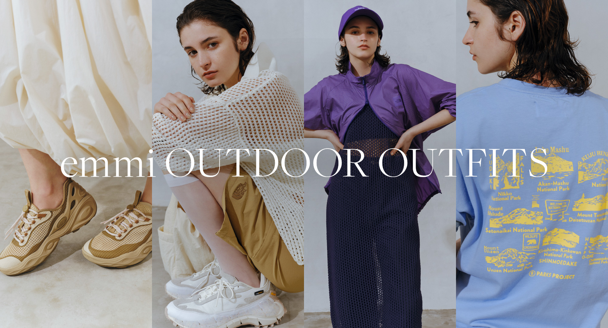 emmi OUTDOOR OUTFITS