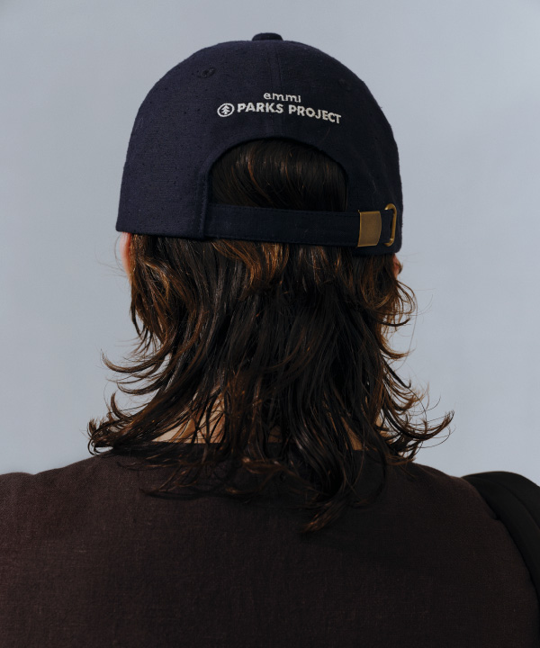 emmi×PARKS PROJECT ORGANIC COTTON P WAPPEN 6P CAP