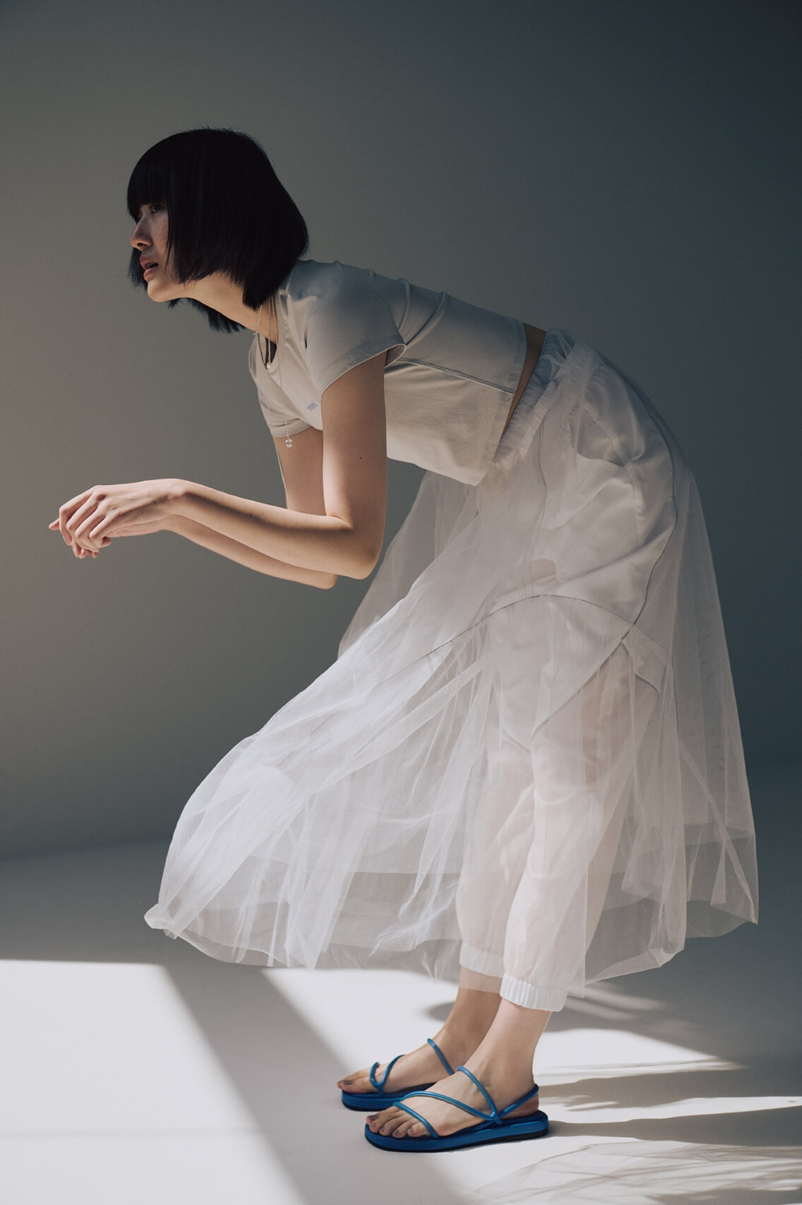 T-shirt,Skirt,Pants,Necklace,Shoes