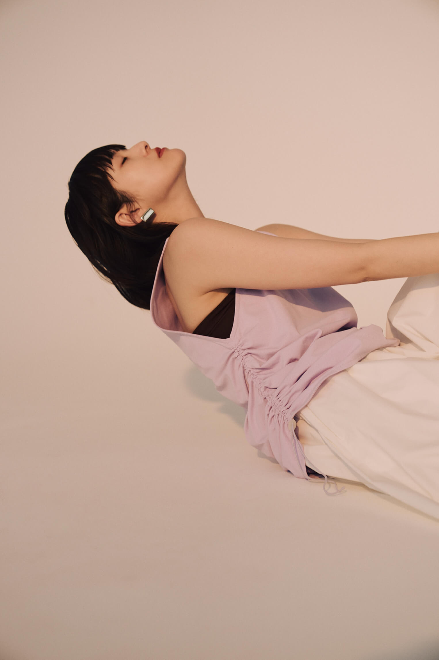 Tops,Bra top,Skirt,Pierced earrings,Shoes (NIKE meets emmi)