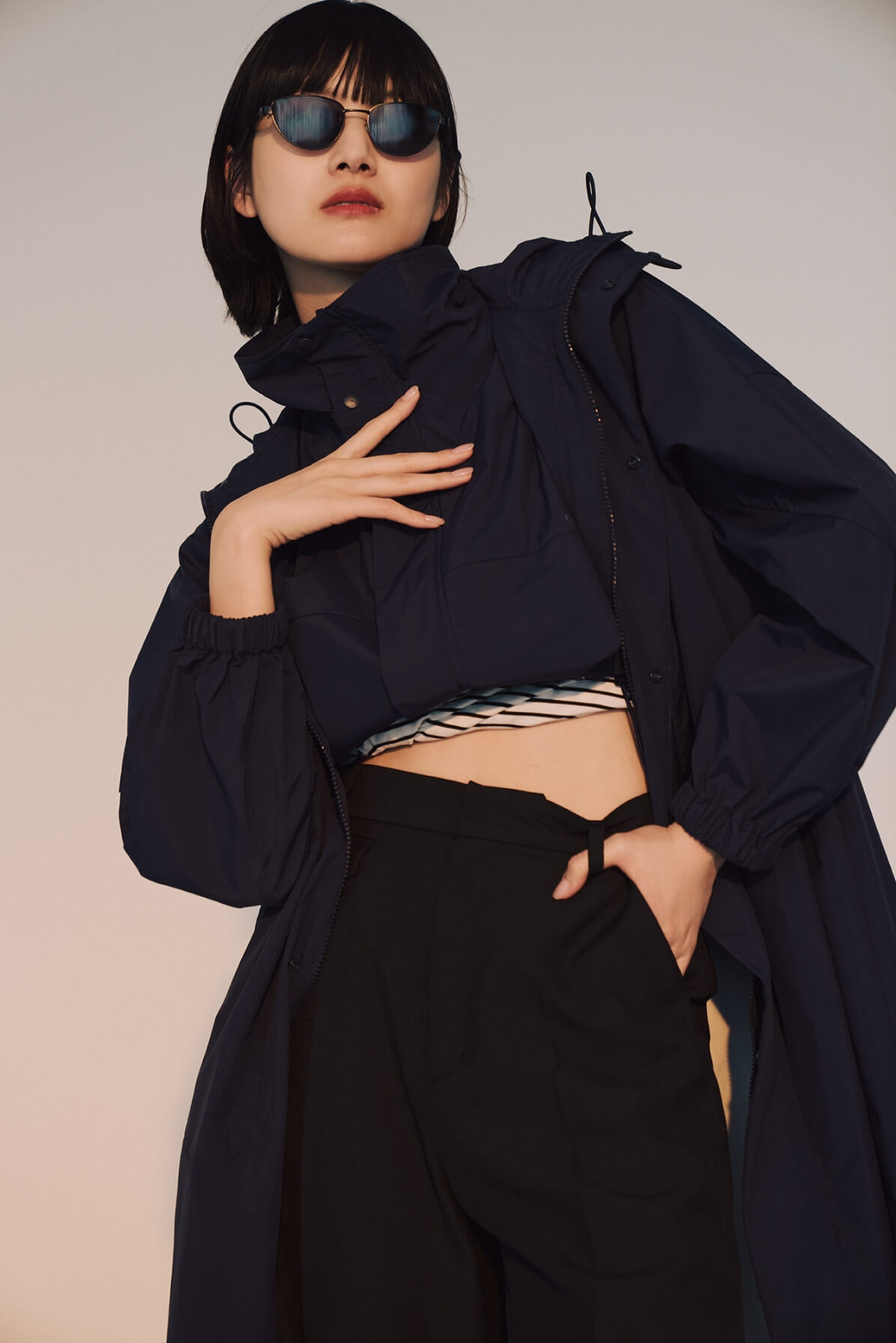 Coat,T-shirt,Pants,Sunglasses,Shoes