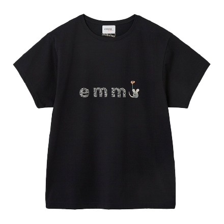 【emmi×Leo Lionni】emmiロゴグラフィックＴシャツ