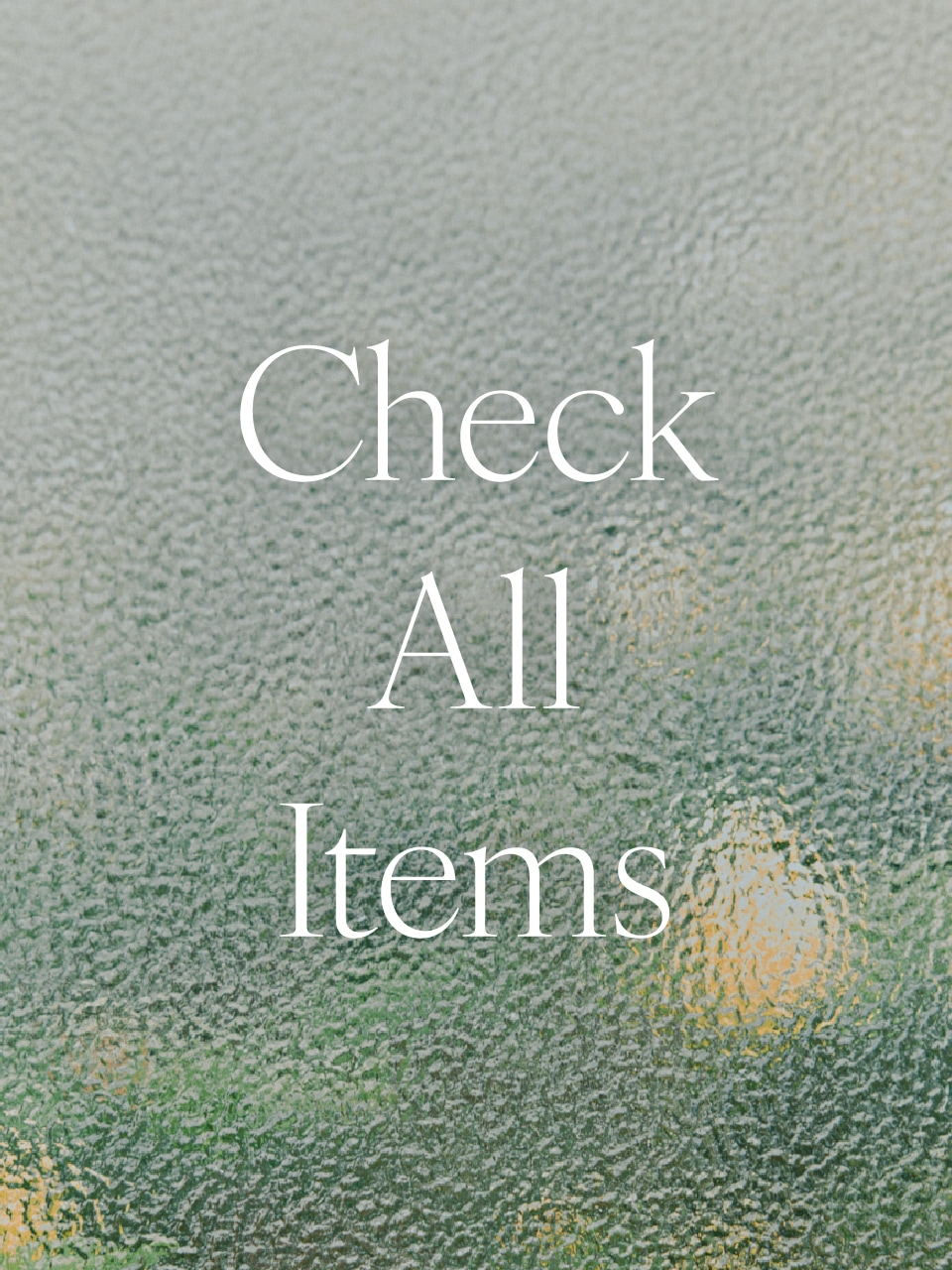 Check All Items