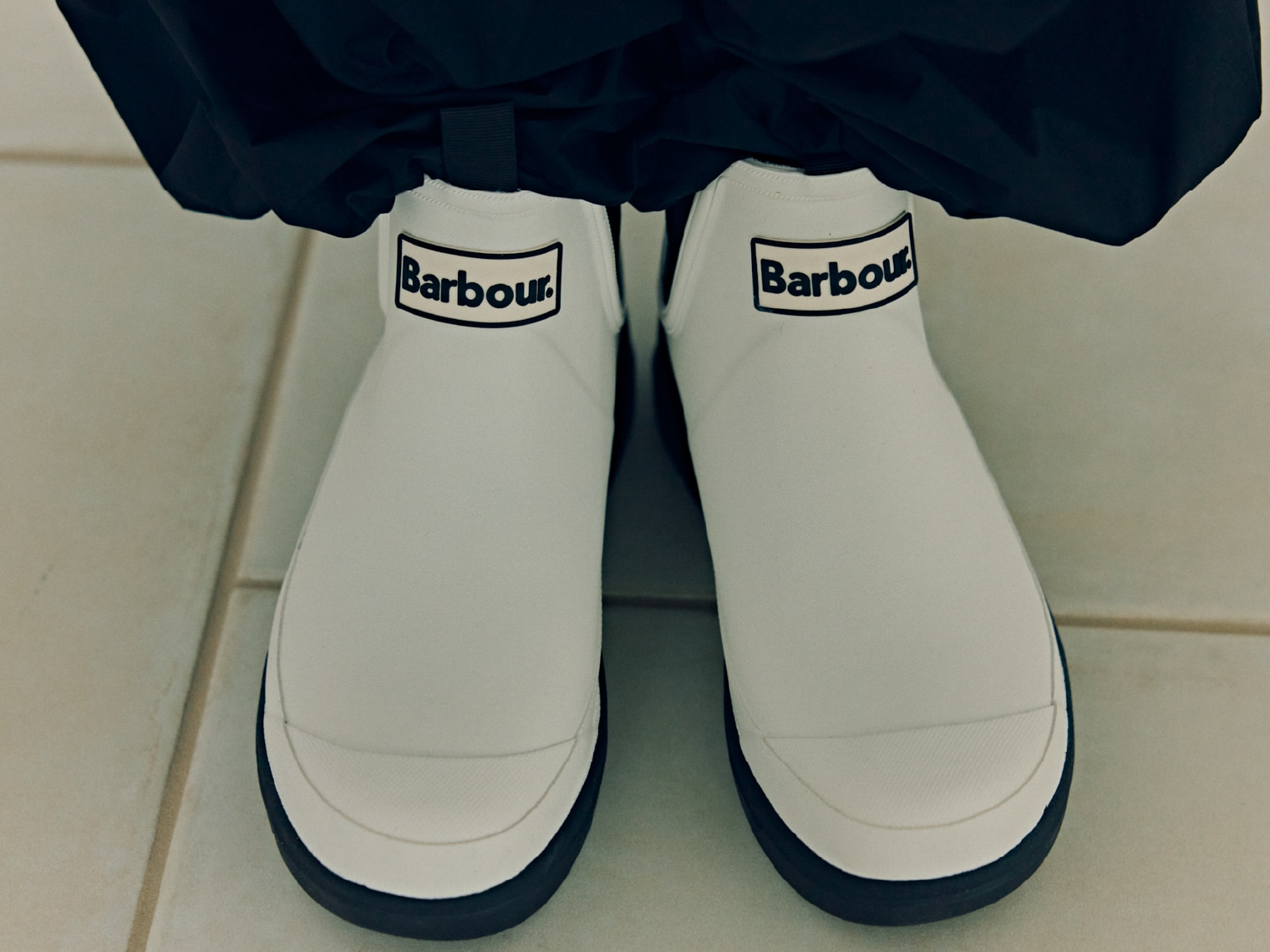 【emmi・Barbour】サイドゴアレインブーツ