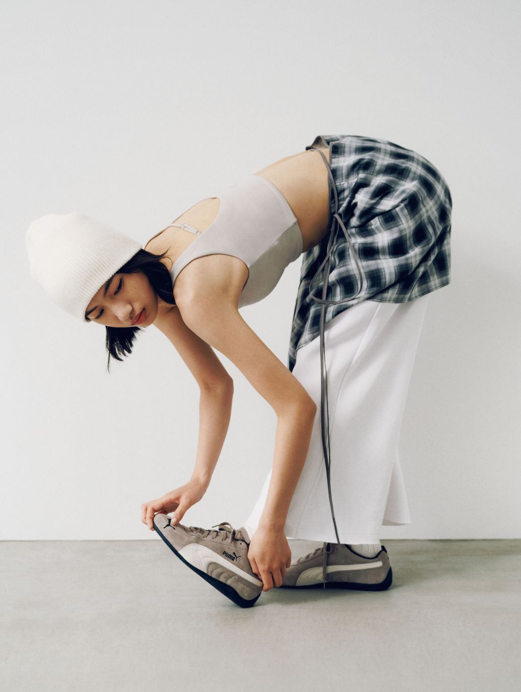 The Shape of Ease の着用カット