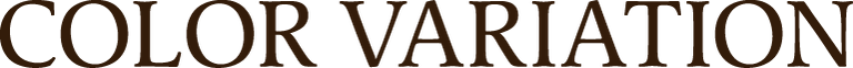 COLOR VARIATION