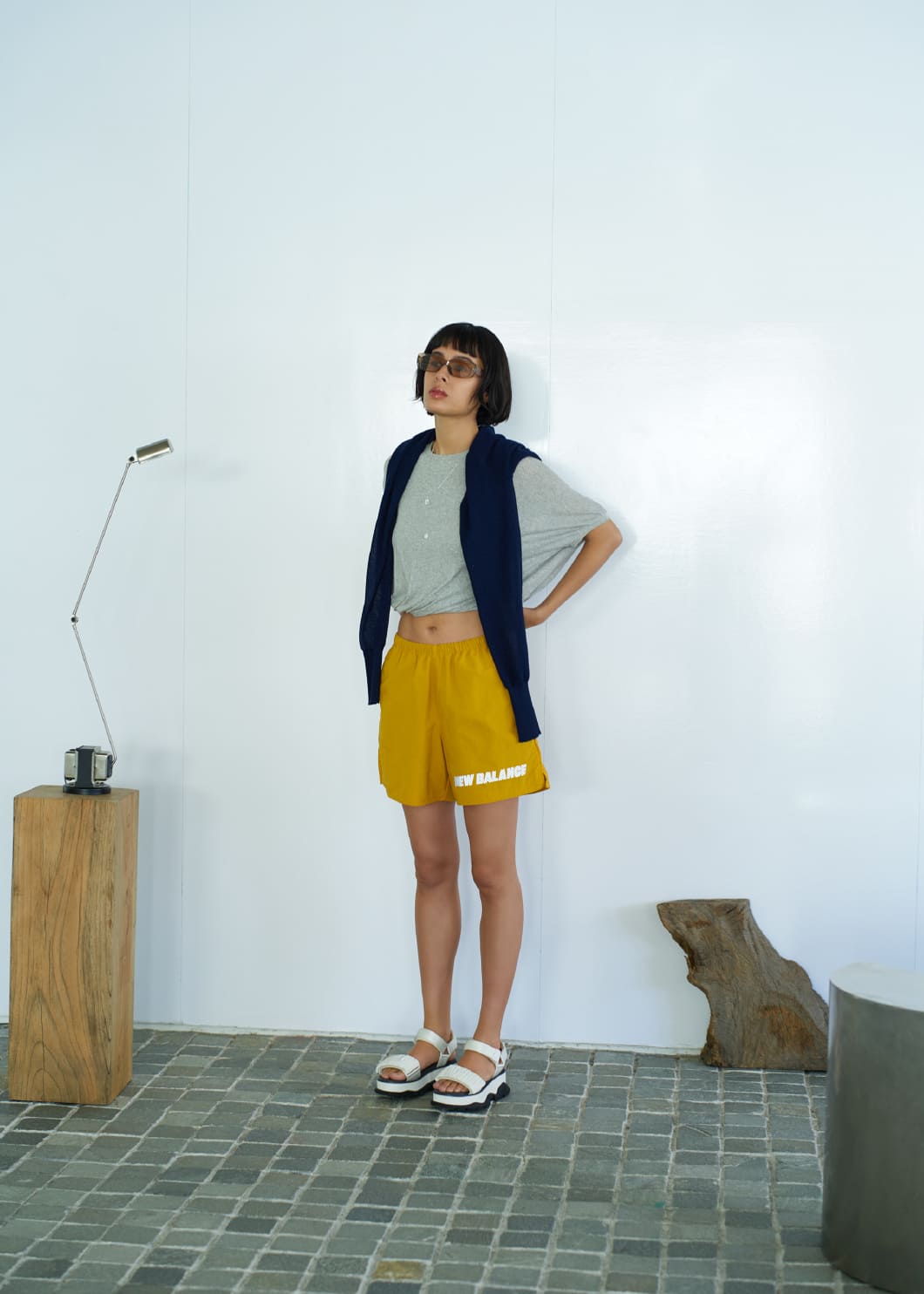 T-shirt (New Balance for emmi) Dress Pants Rings Shoes (New Balance)