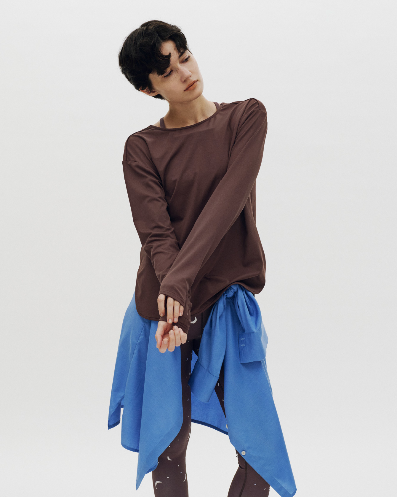 Happy Active setCを着用したモデル画像