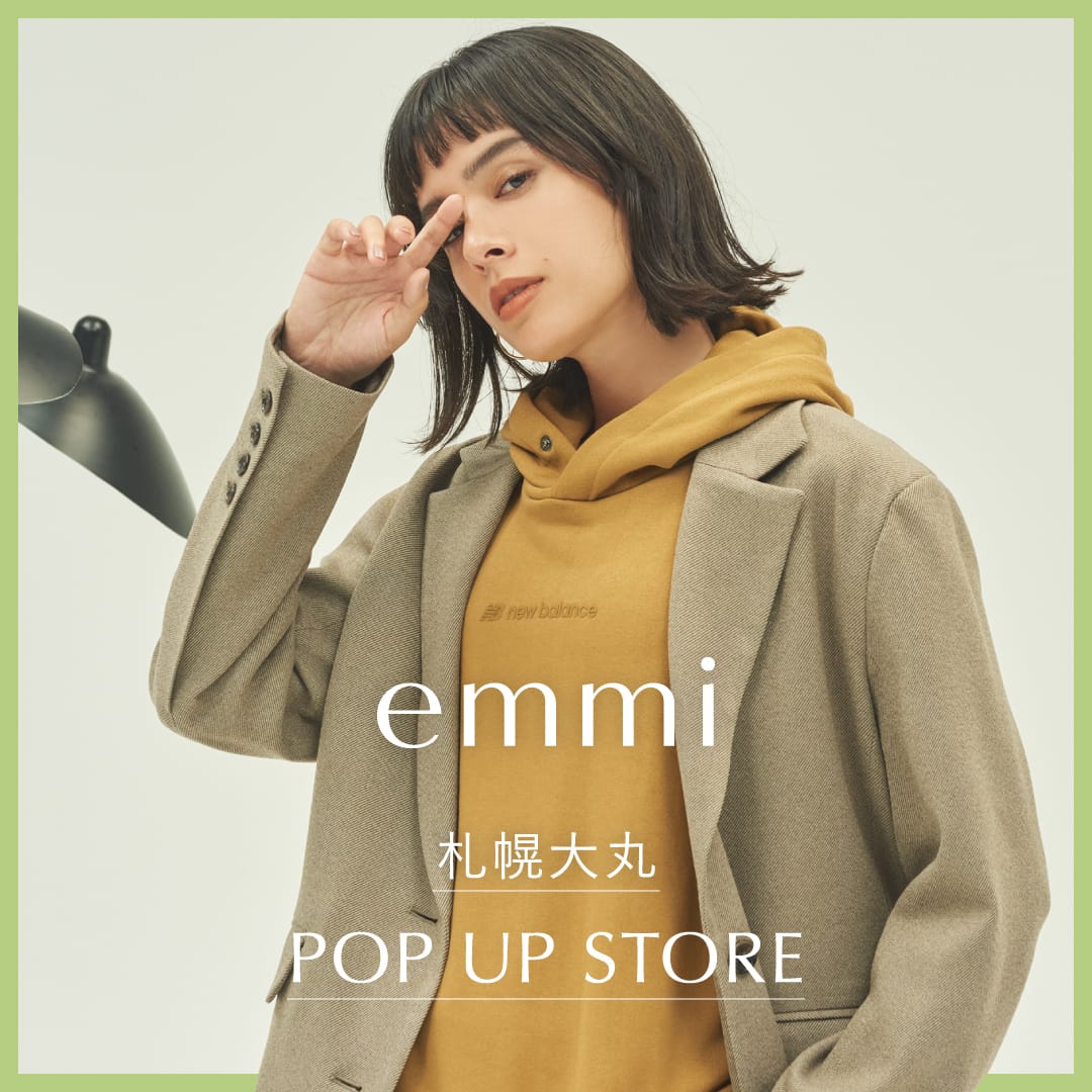 emmi 札幌大丸 POP UP STORE