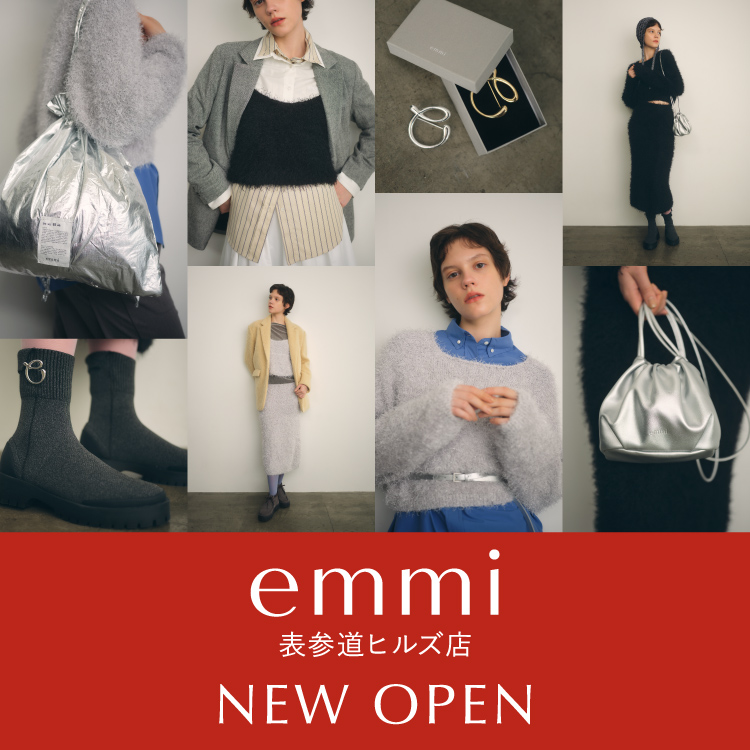 emmi 表参道ヒルズ店NEW OPEN
