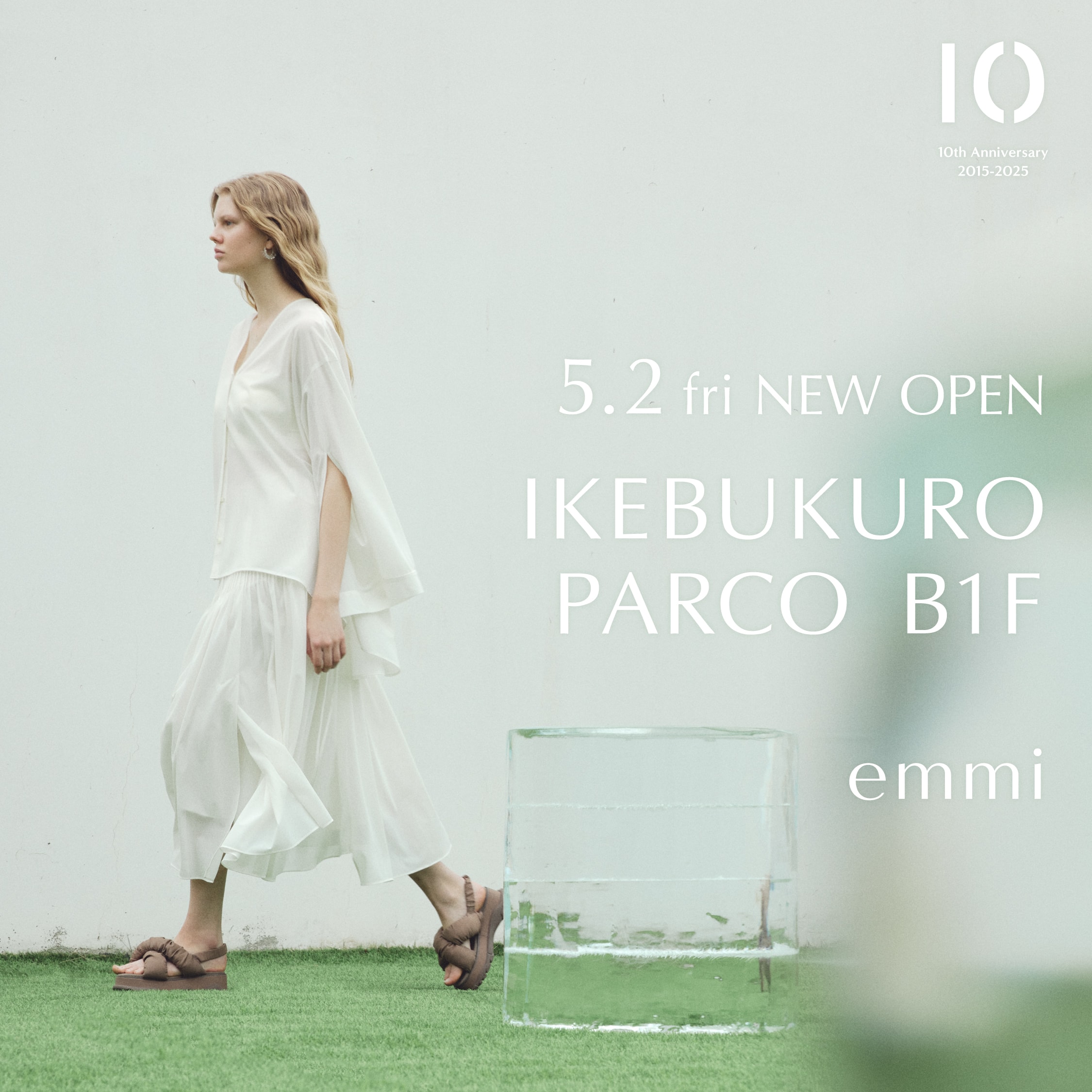 emmi 池袋PARCO NEW OPEN