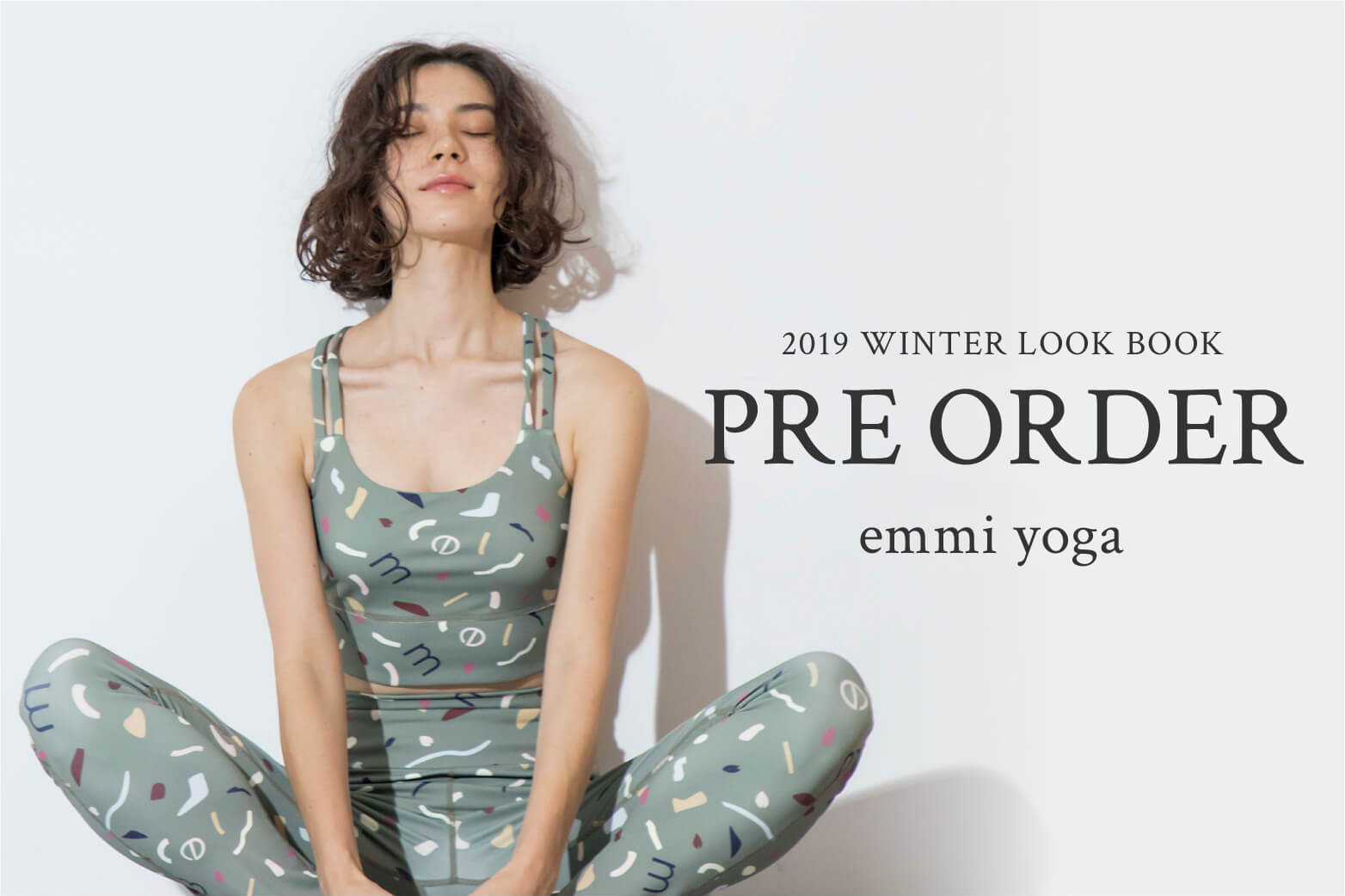 2019 WINTER LOOK BOOK PRE ORDER emmi yoga