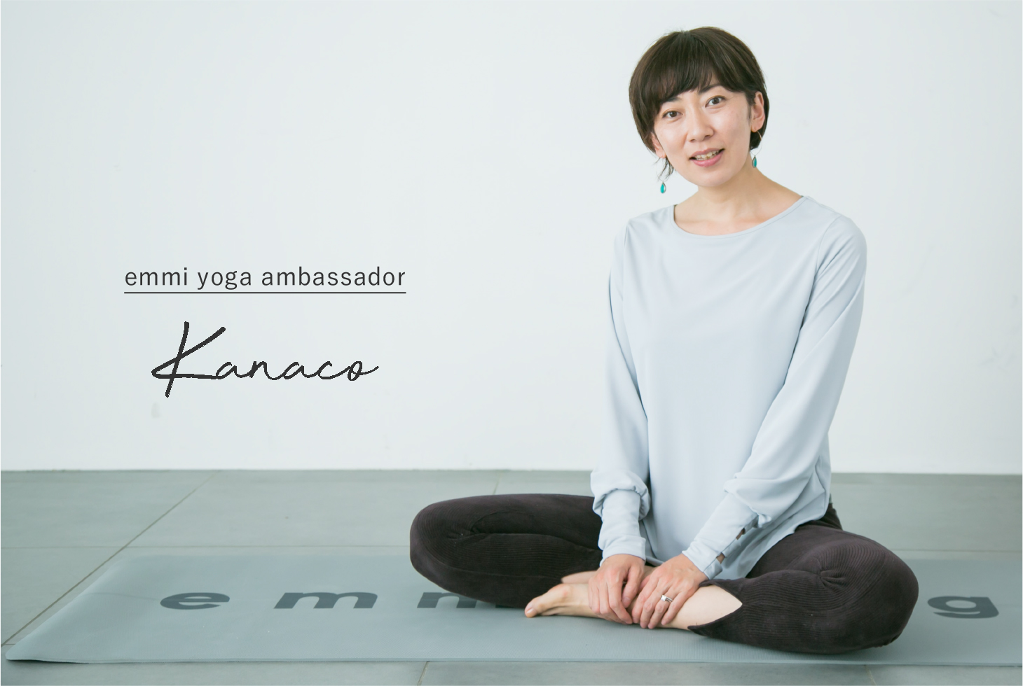 emmi yoga ambassador Sayaka Oka