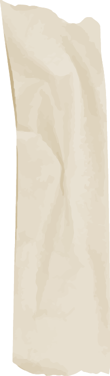 クラフトテープのあしらい