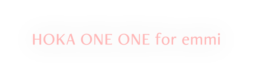 HOKA ONE ONE for emmi