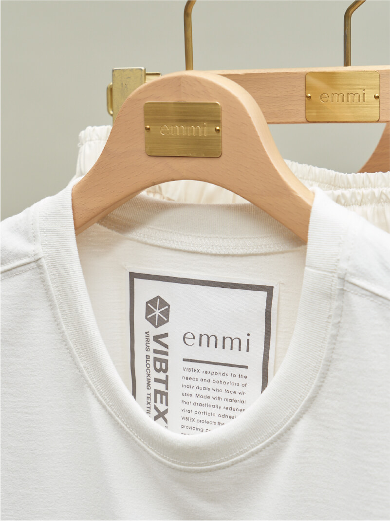 VIBTEX emmi VIRUS BLOCKING TEXTILE │ emmi（エミ）公式サイト