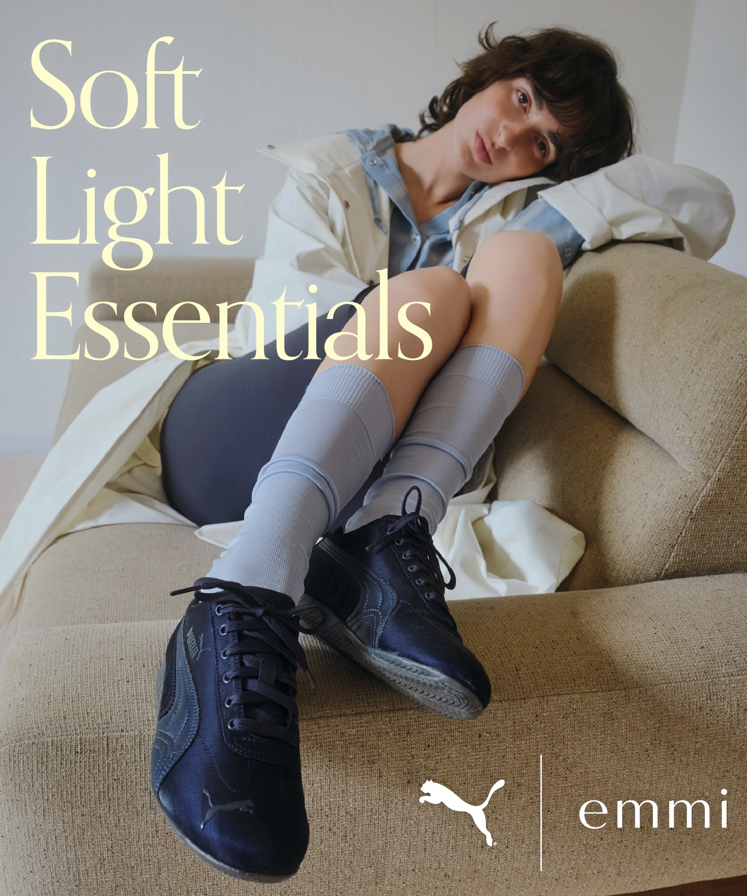 puma | emmi 「Soft Light Essentials」のメインビジュアル