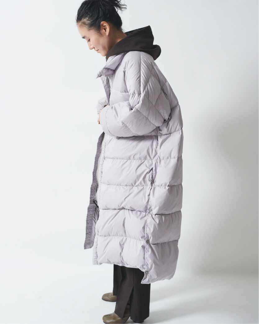 AYA KANEKO × NANGA DOWN COAT 初となるスタイリスト金子綾さんとの