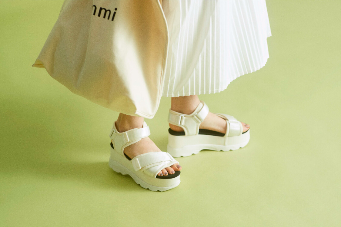 emmi（エミ）の「【emmi atelier】SNIDEL×emmiスニーカーソール