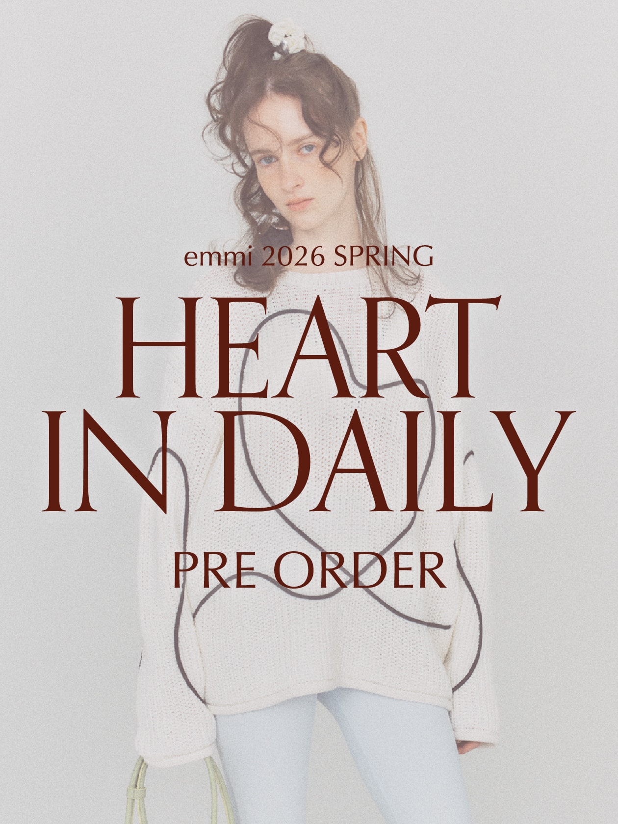 emmi 2026 SPRING HEART IN DAILY PRE ORDER