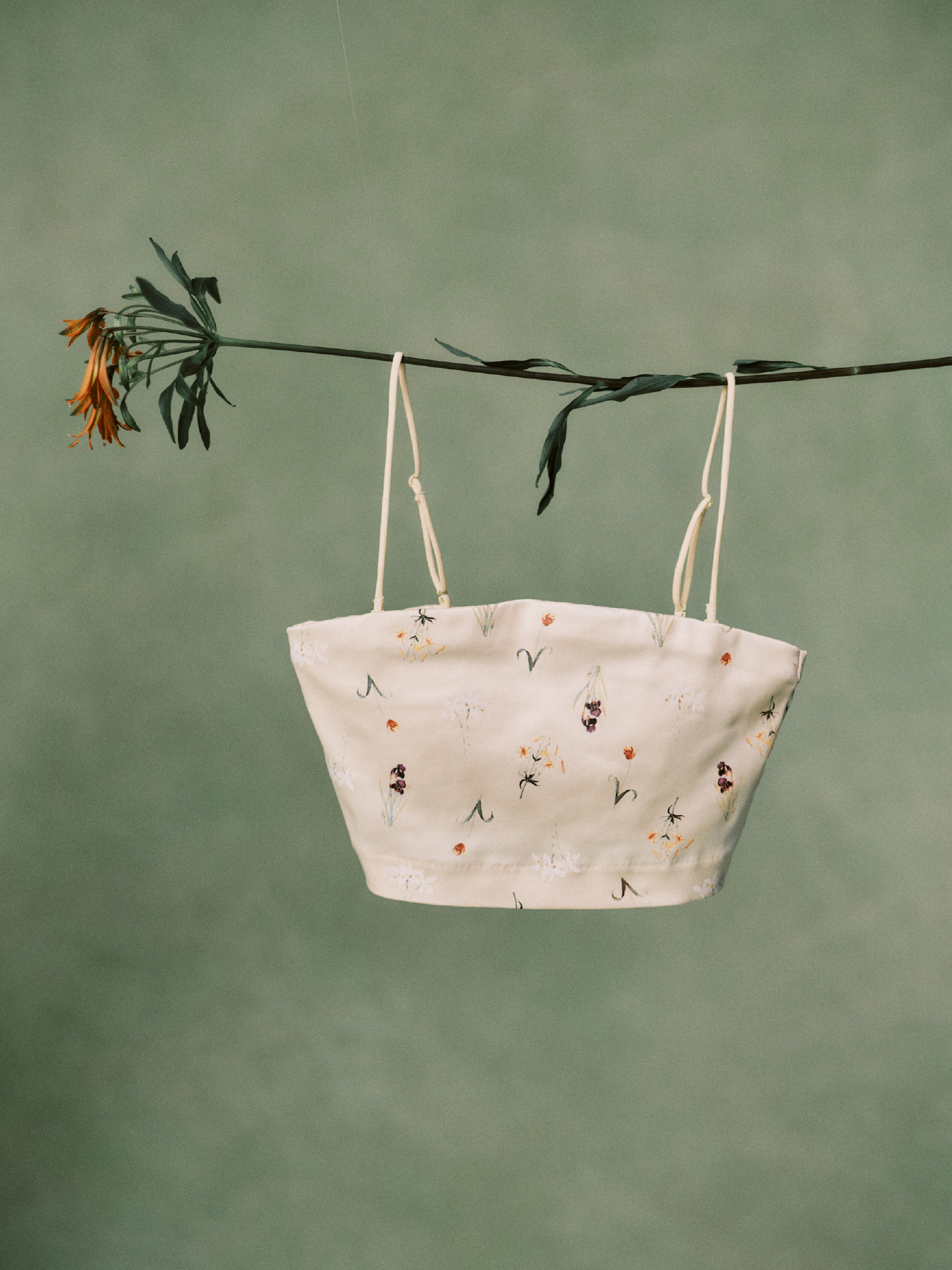 【UU×NYBG】サテンベアトップブラの商品画像