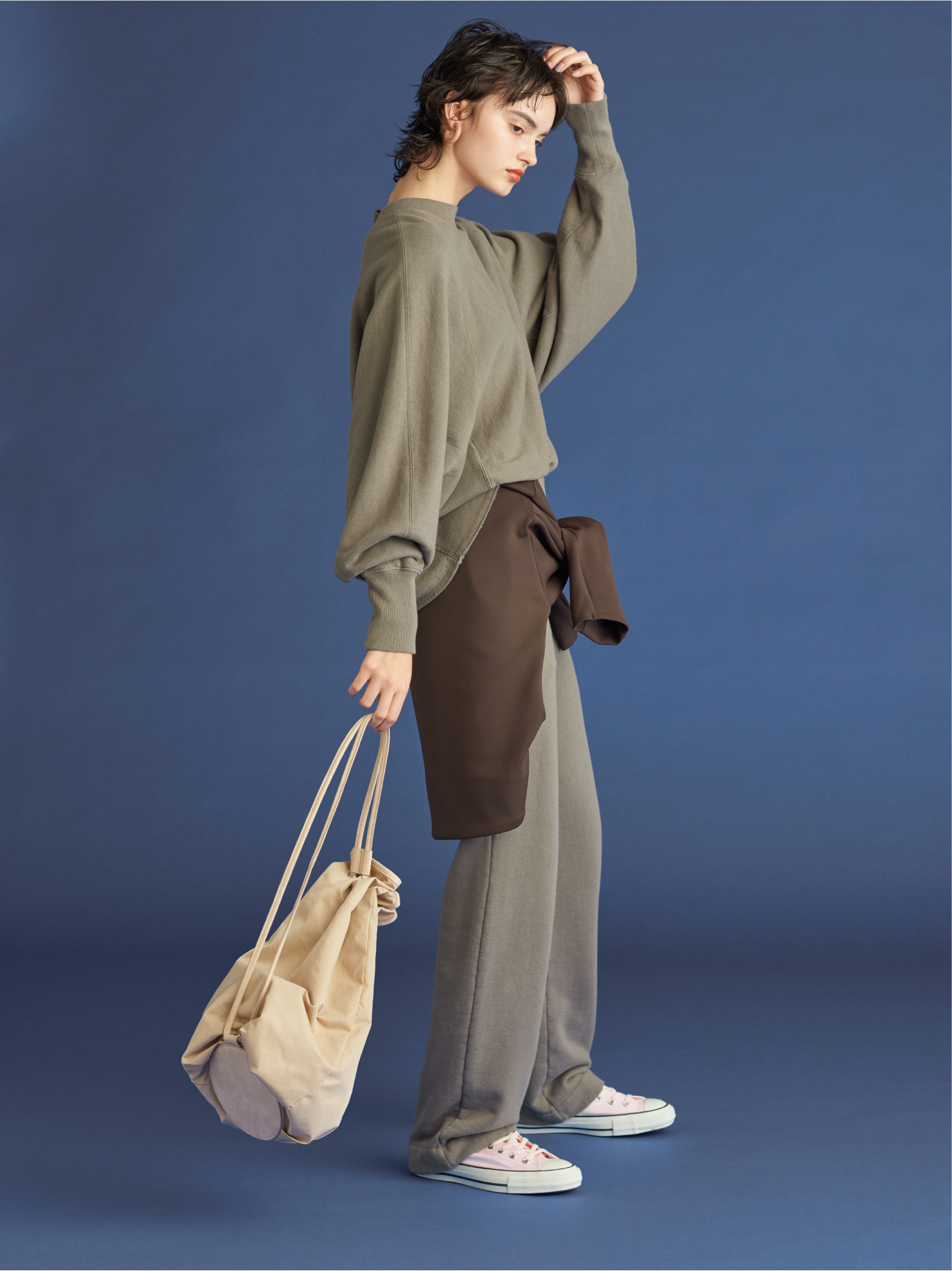 emmi タグ付き新品　ブラウン AUTUMN ICONIC COLOR トレンドと着回し力を求めるなら、「ブラウン
